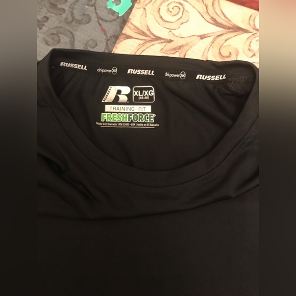 Men’s RUSSELL ATHLETIC DRI-FIT SHIRT - Picture 4 of 4